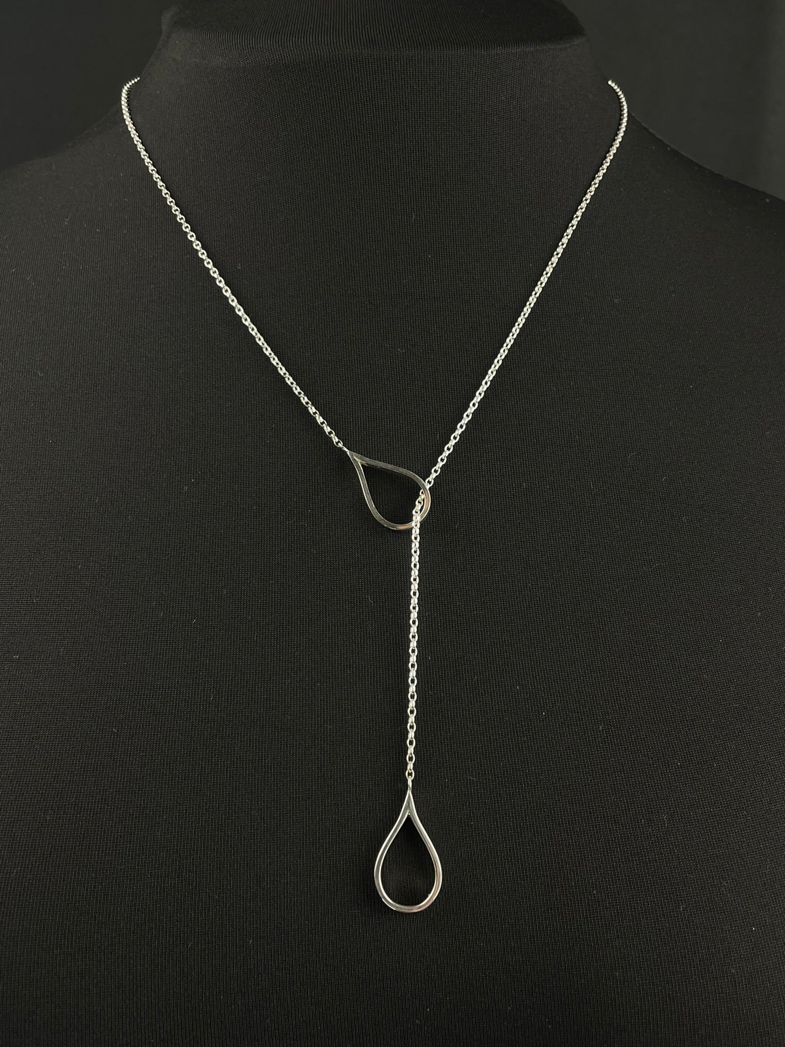 Droplet Lariat necklace image 6