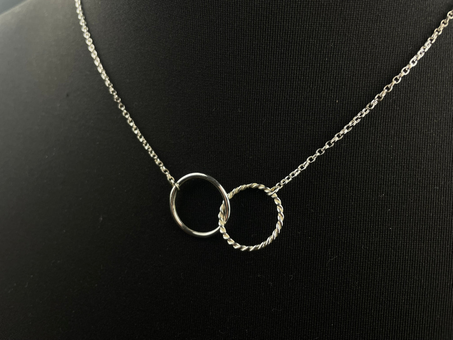 Rope and Circle Necklace image 2