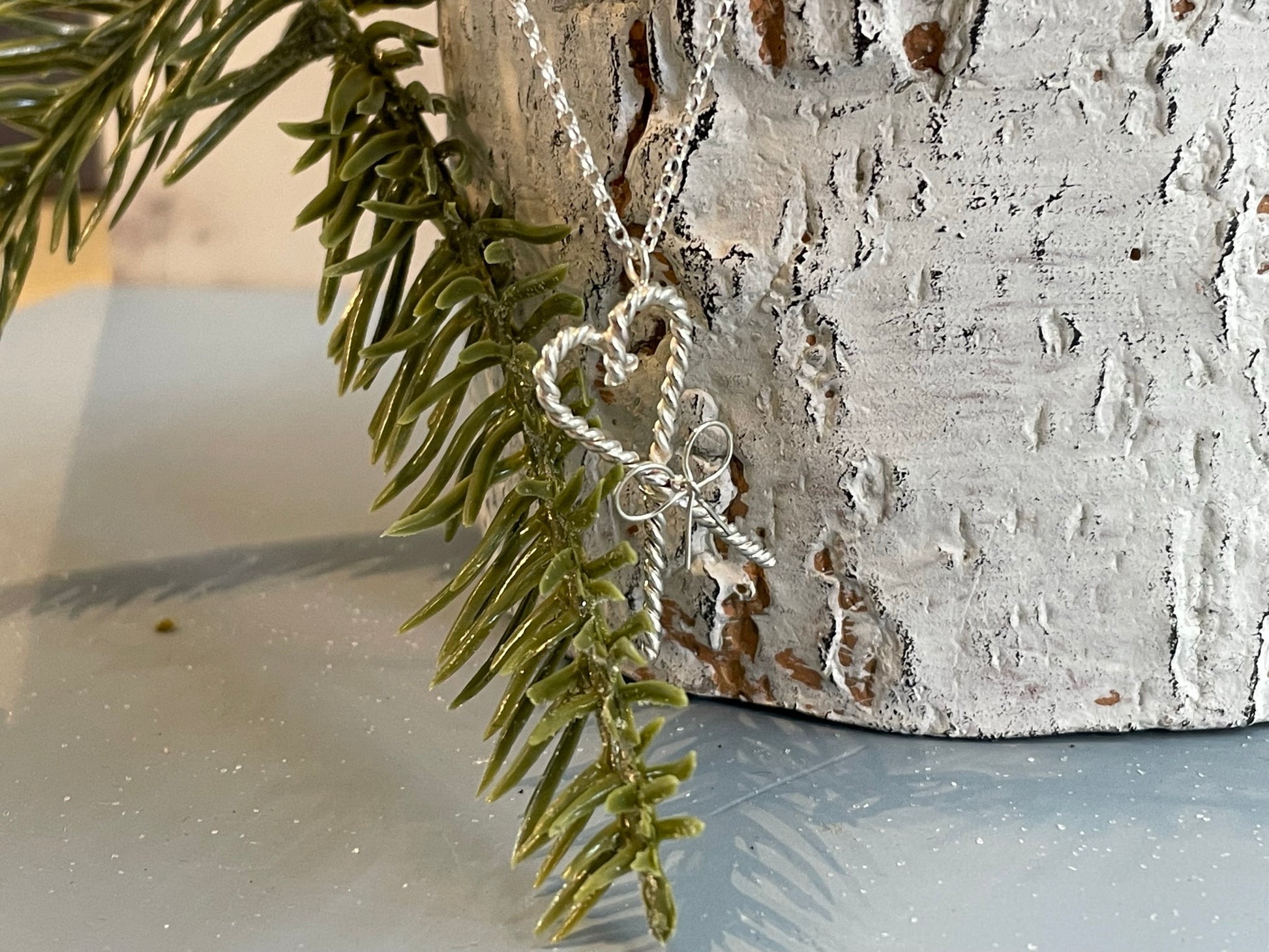 The Candy Cane Heart Necklace image 6