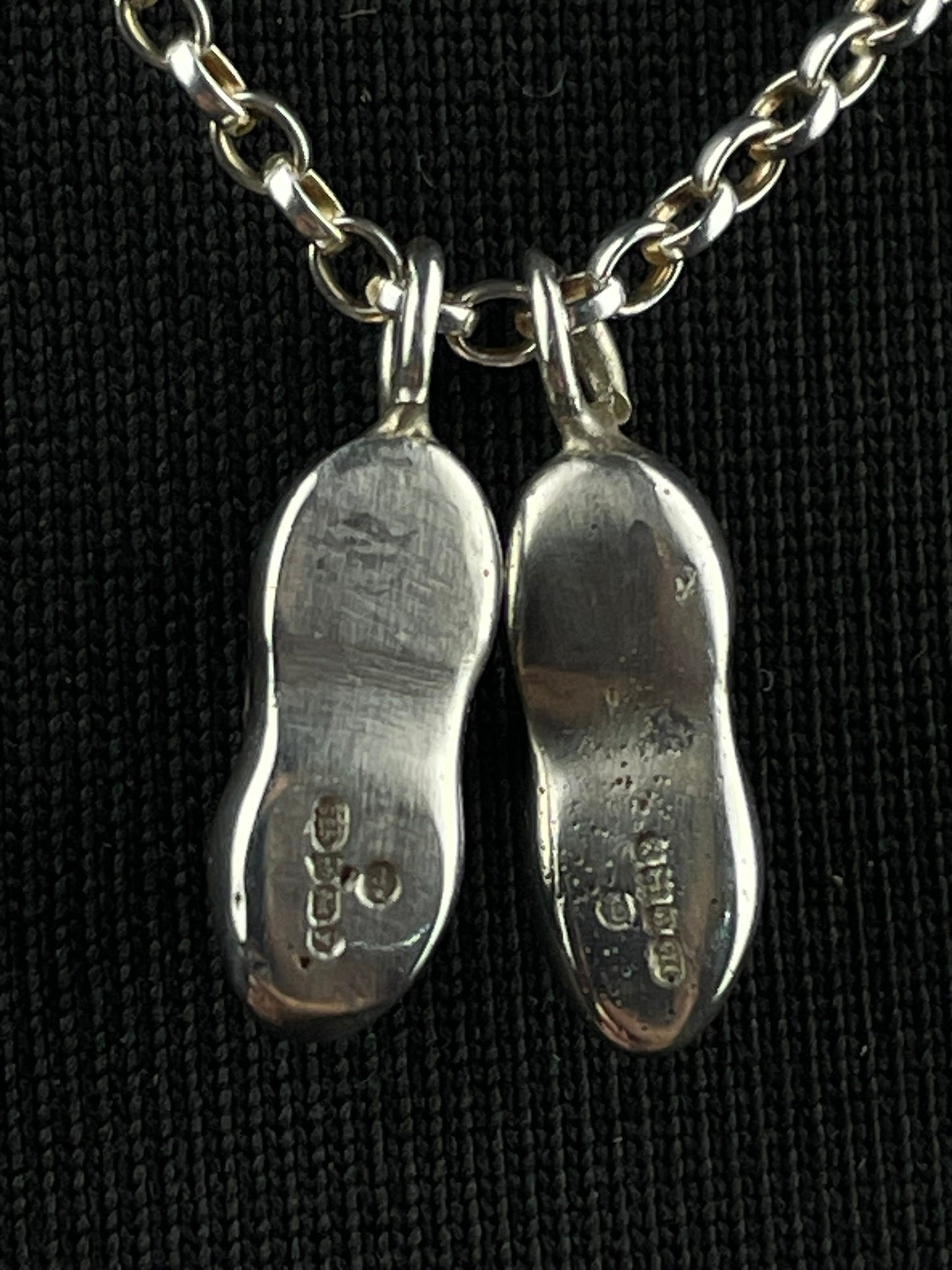 Silver Baby Ballet Shoes image 3