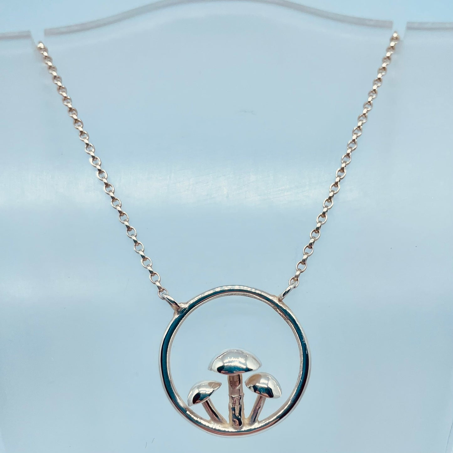 Three Mushroom Necklace image 3