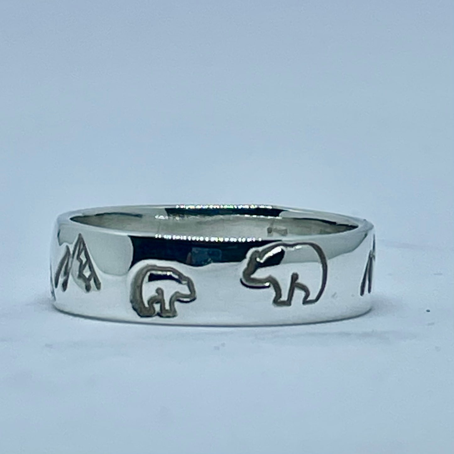 Polar Bears and Mountains Ring image 4