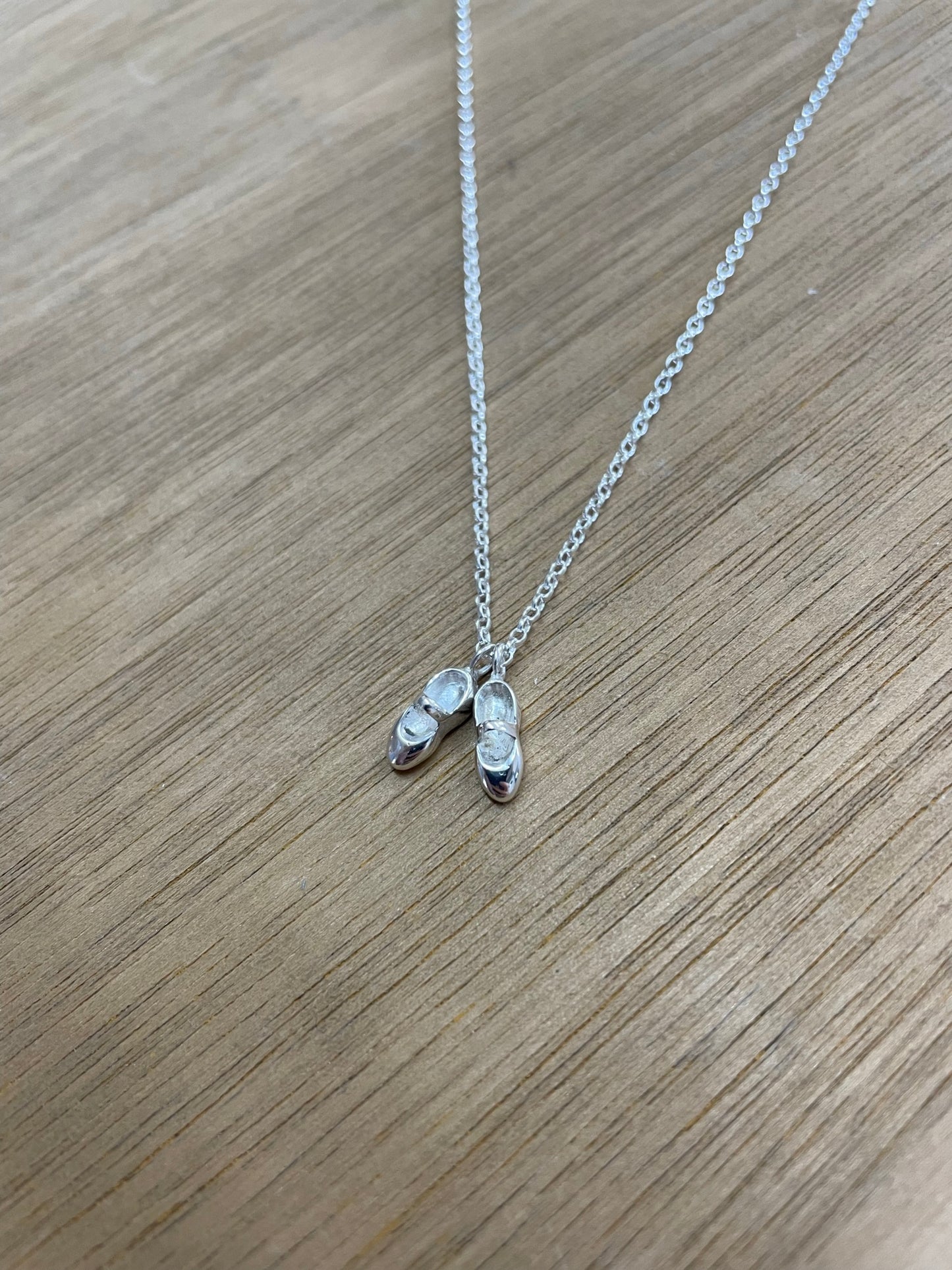 Silver Baby Ballet Shoes image 7