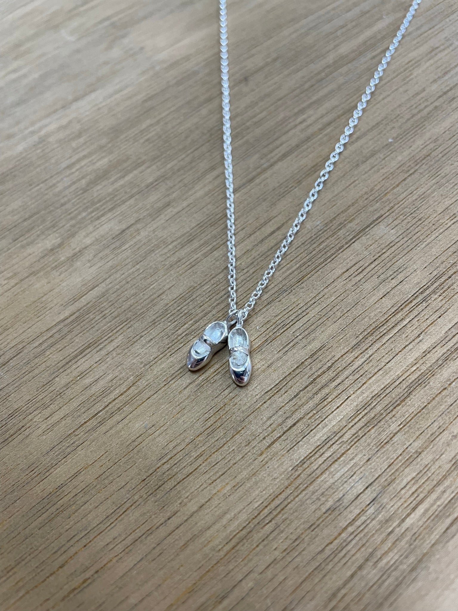 Silver Baby Ballet Shoes image 7