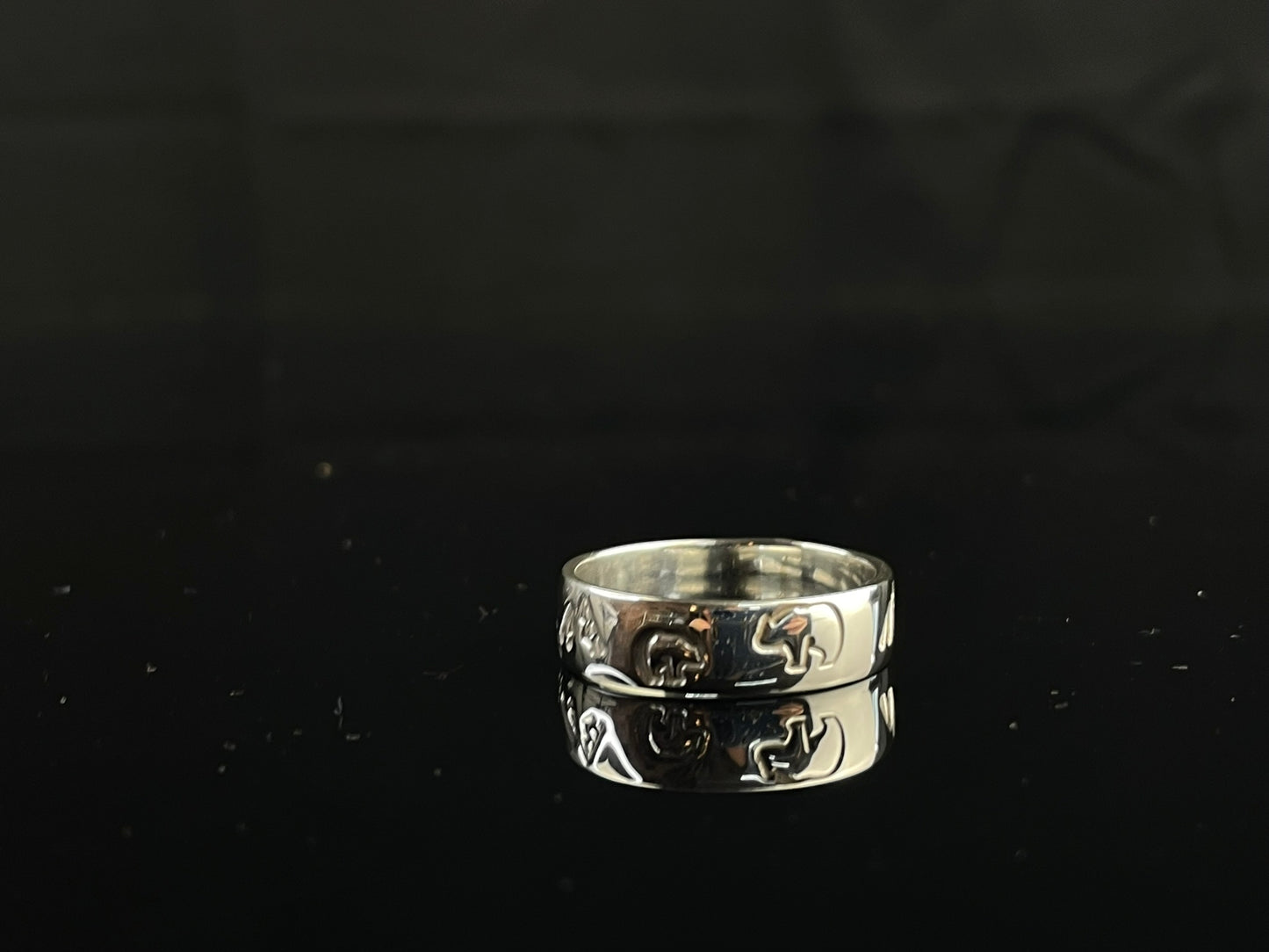 Polar Bears and Mountains Ring image 0