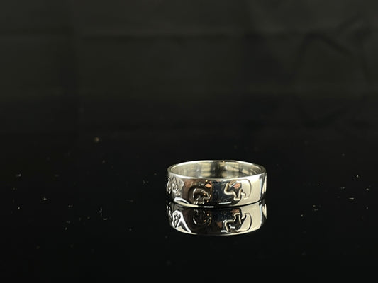 Polar Bears and Mountains Ring image 0