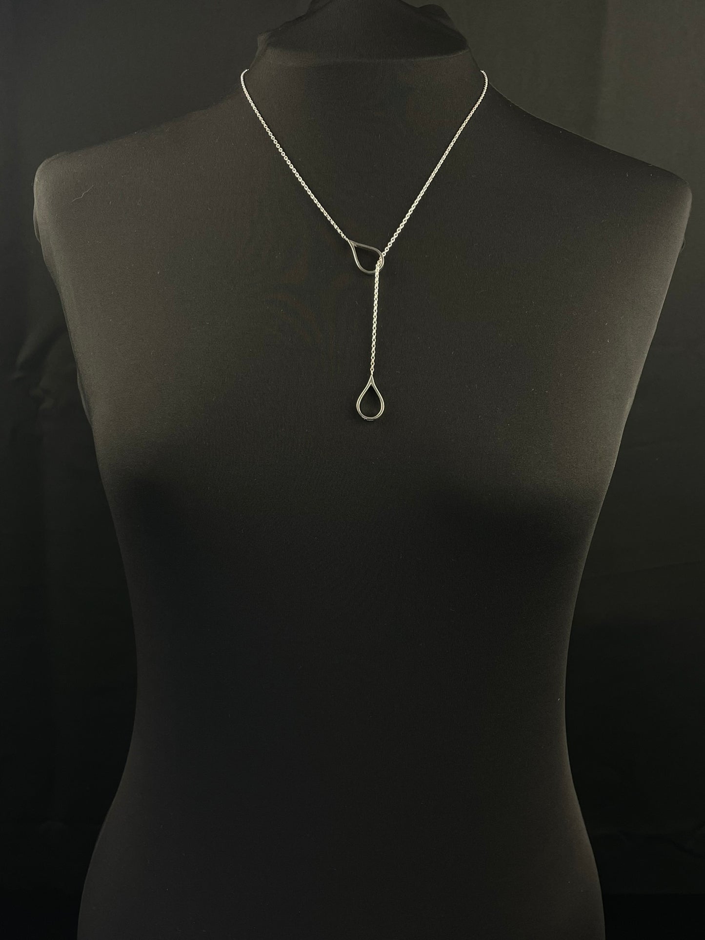 Droplet Lariat necklace image 1