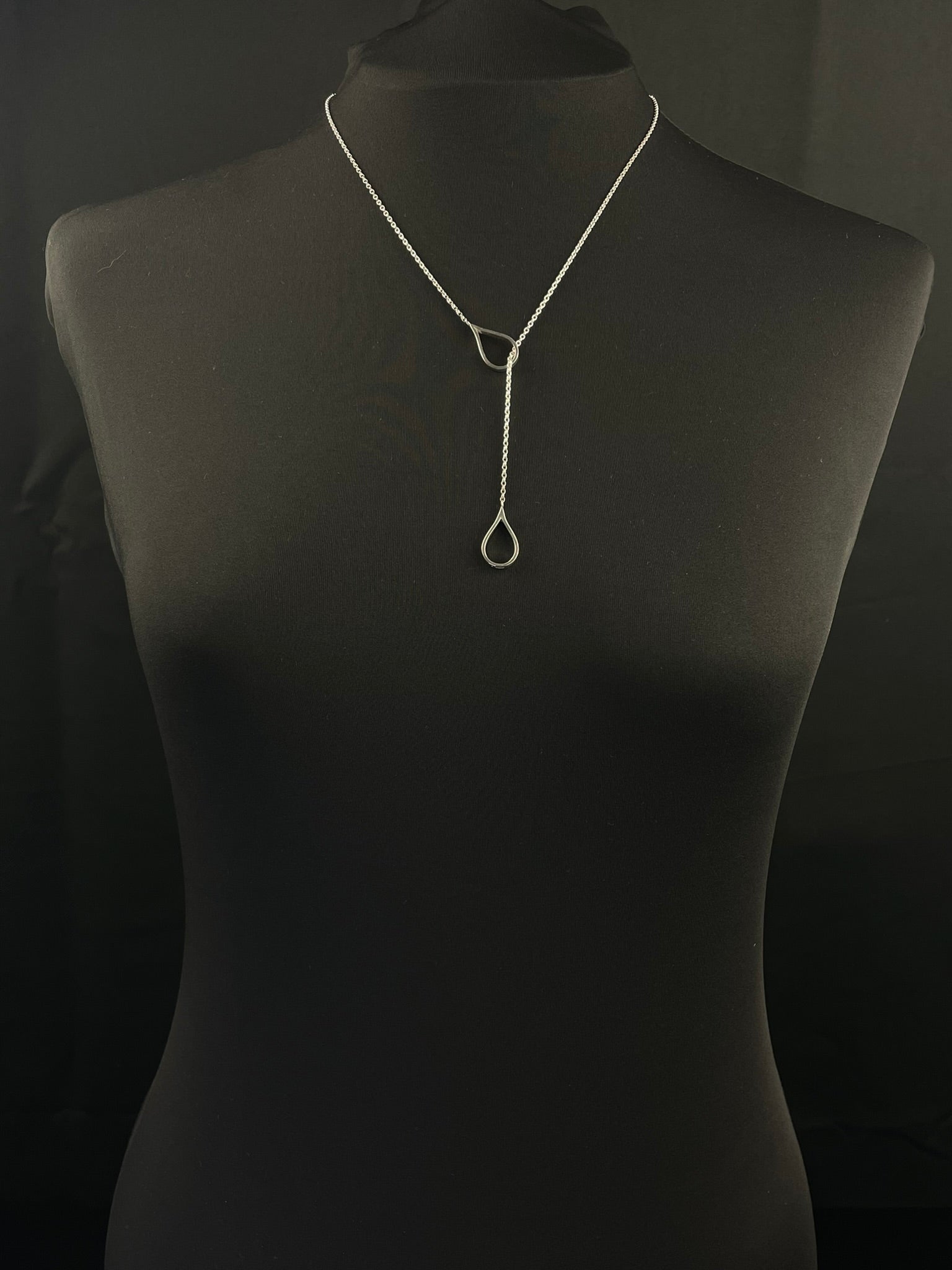 Droplet Lariat necklace image 1